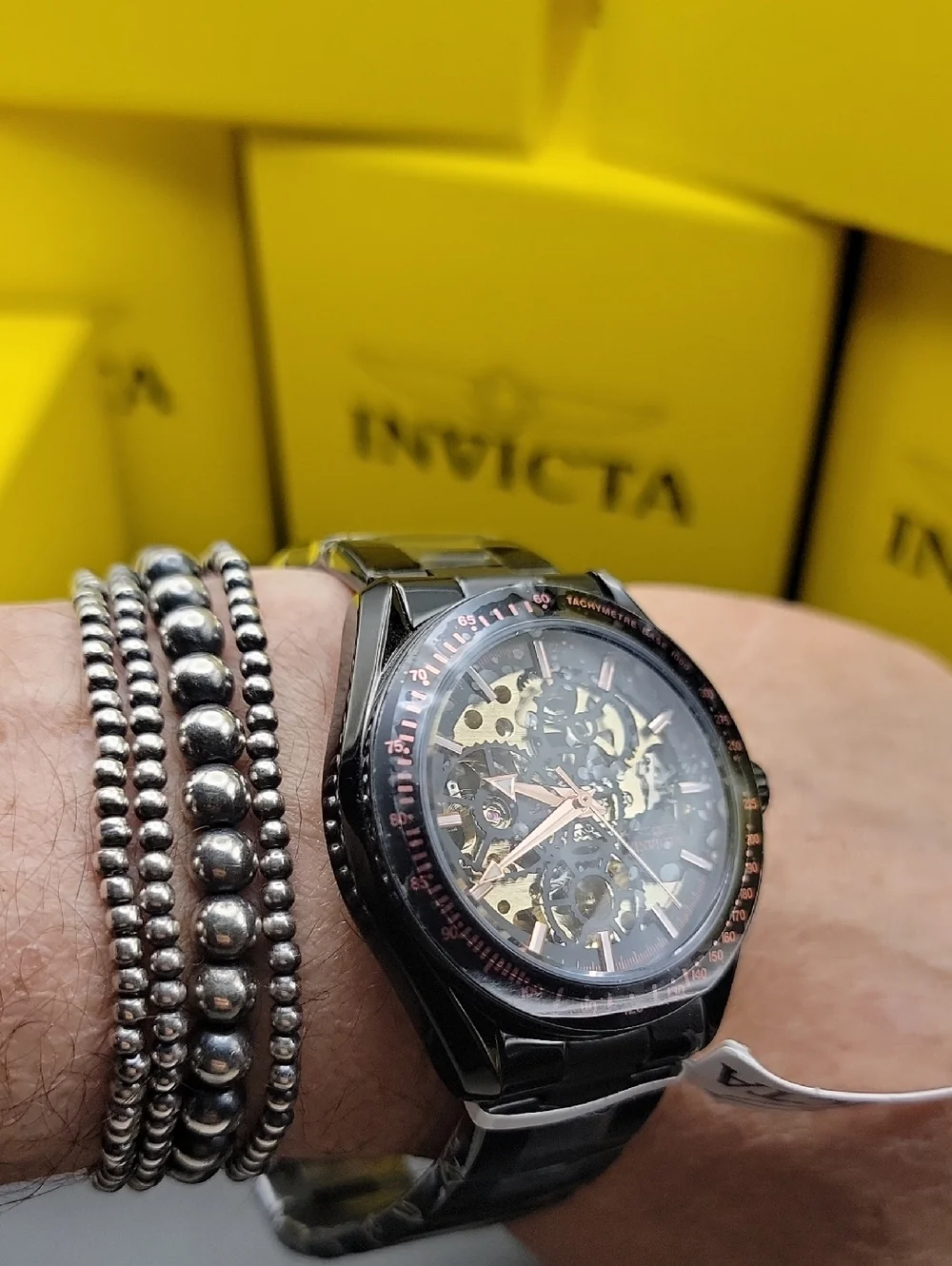 49503 Invicta Objet D Art Excelsior Automatic Men's Watch w/ Skeleton Dial 43mm
